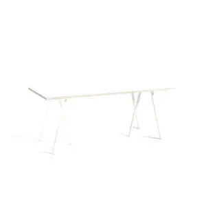 Hay - Loop Stand Table White powder coated steel frame - White