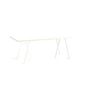 Hay - Loop Stand Table White powder coated steel frame - White