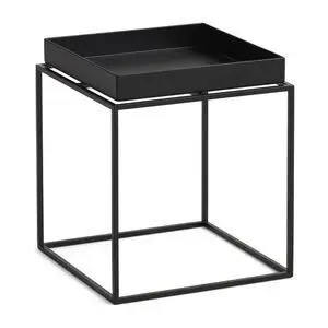 Hay - Tray Table Powder coated steel base - Black