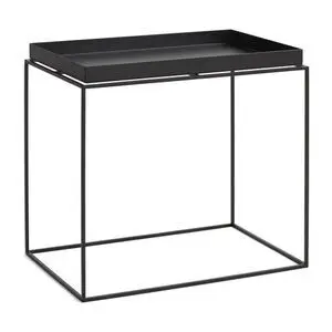 Hay - Tray Table Powder coated steel base - Black