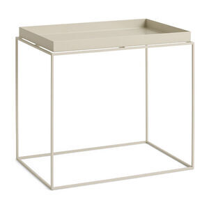 Hay - Tray Table Powder coated steel base - Warm beige