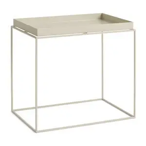 Hay - Tray Table Powder coated steel base - Warm beige