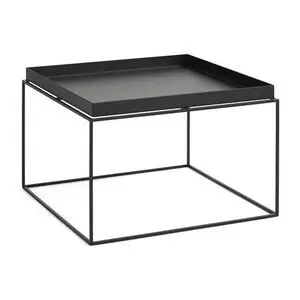 Hay - Tray Table Powder coated steel base - Black