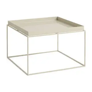 Hay - Tray Table Powder coated steel base - Warm beige