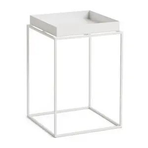 Hay - Tray Table Powder coated steel base - White
