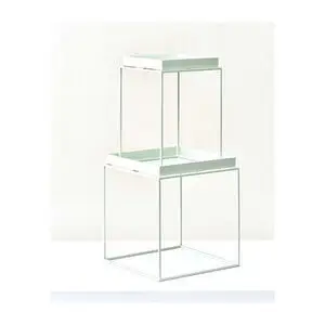 Hay - Tray Table Powder coated steel base - Soft mint
