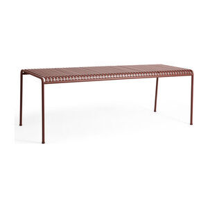 Hay - Palissade Table - Iron red