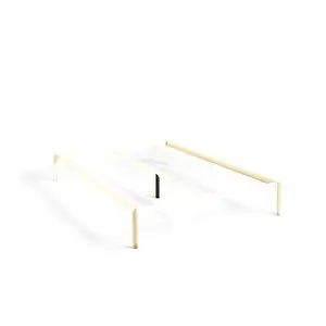 Hay - Connect Bed - Alabaster - L200 x B140 cm