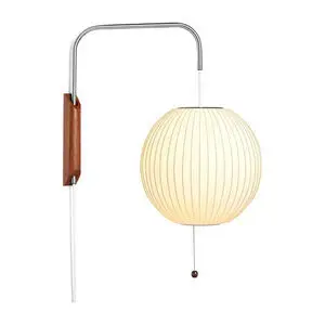 Hay - Nelson Ball væglampe med kabel - Off-white
