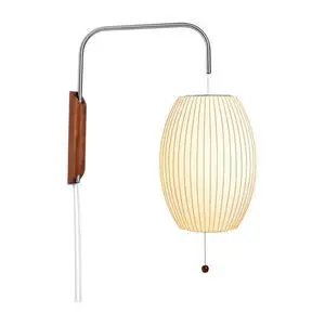 Hay - Nelson cigar væglampe med kabel - Off-white