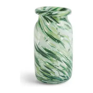 Hay - Splash Vase Roll Neck - Grøn hvirvel
