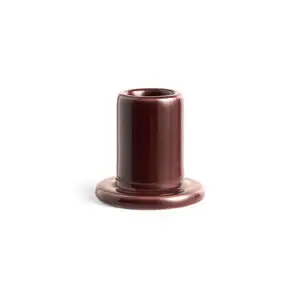 Hay - Tube Candleholder - Chestnut brown