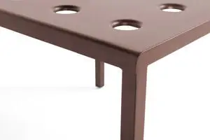 Hay - Balcony Low Table - Iron red