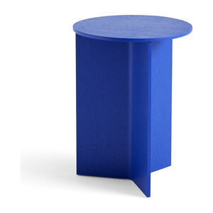 Hay - Slit Table Wood - Vivid blue