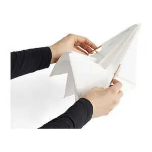 Hay - Papirkube bordlampe - Hvid