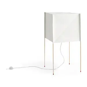 Hay - Papirkube gulvlampe - Hvid