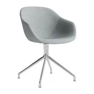 Hay - AAC221 Stol Poleret alu 4-stjernet drejefod Standard glider