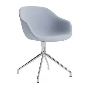 Hay - AAC221 Stol Poleret alu 4-stjernet drejefod Standard glider