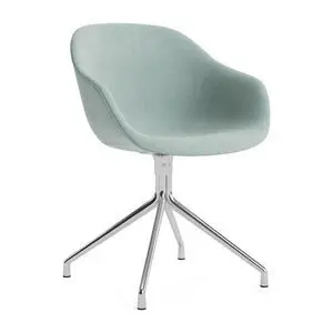 Hay - AAC221 Stol Poleret alu 4-stjernet drejefod Standard glider