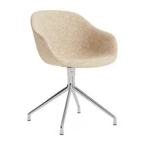 Hay - AAC221 Stol Poleret alu 4-stjernet drejefod Standard glider