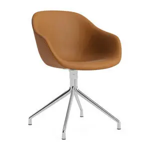 Hay - AAC221 Stol Poleret alu 4-stjernet drejefod Standard glider