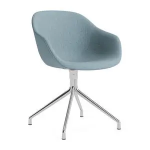 Hay - AAC221 Stol Poleret alu 4-stjernet drejefod Standard glider