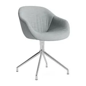 Hay - AAC221 Stol Poleret alu 4-stjernet drejefod Standard glider