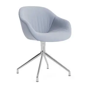 Hay - AAC221 Stol Poleret alu 4-stjernet drejefod Standard glider