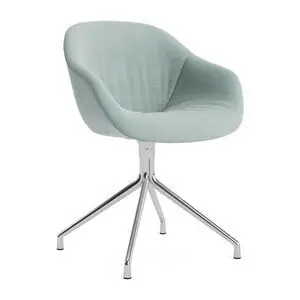 Hay - AAC221 Stol Poleret alu 4-stjernet drejefod Standard glider