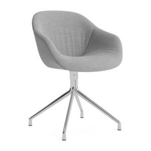 Hay - AAC221 Stol Poleret alu 4-stjernet drejefod Standard glider