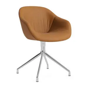 Hay - AAC221 Stol Poleret alu 4-stjernet drejefod Standard glider