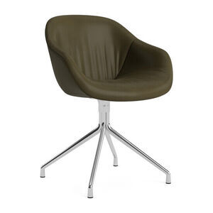 Hay - AAC221 Stol Poleret alu 4-stjernet drejefod Standard glider
