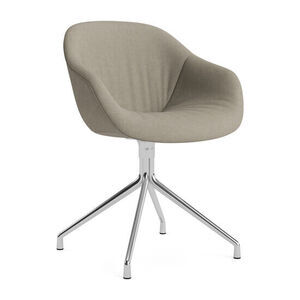 Hay - AAC221 Stol Poleret alu 4-stjernet drejefod Standard glider