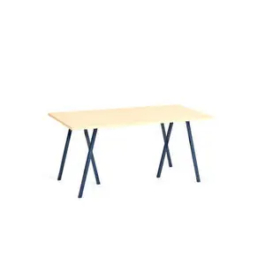 Hay - Loop Stand Table Mørkblå pulverlakeret stålramme - Dybblå