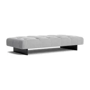 Hay - Quilton Lift Daybed Sortlakeret egetræsstel - Sort