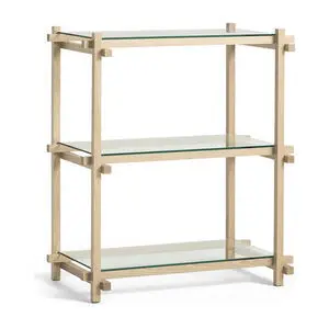 Hay - Woody Shelving Soaped oak frame 2.0