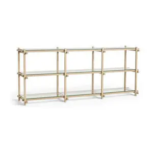Hay - Woody Shelving Soaped oak frame 2.0
