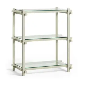 Hay - Woody Shelving Smokey grey beech frame 2.0