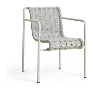 Hay - Palissade Cord Dining Armchair - Sky grey