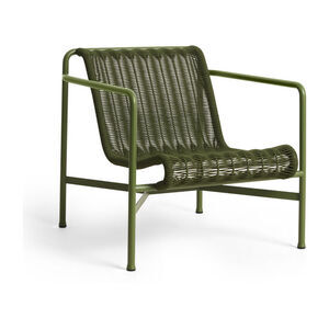 Hay - Palissade Cord Lounge Chair Low - Olive
