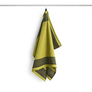 Hay - Linear Tea Towel - Olive