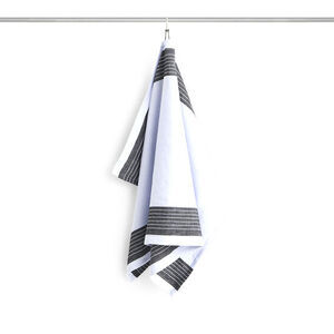 Hay - Linear Tea Towel - Light blue