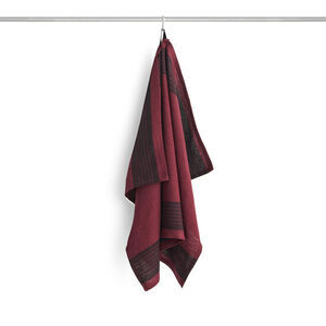 Hay - Linear Tea Towel - Burgundy