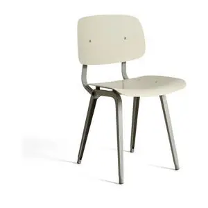 Hay - Revolt Beige pulverlakeret stålbase Standard glider 3.0 - Ris