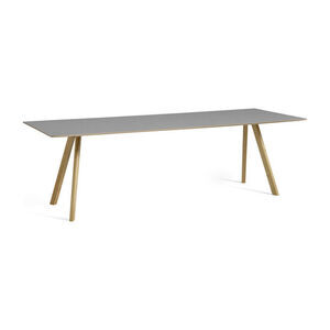 Hay - CPH30 Table Lacquered oak frame - Grey