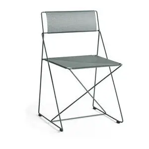 Hay - X-Line Chair Moss powder coated steel base 2.0 - Moss