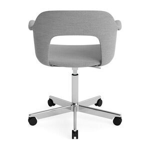 Hay - Layout Lænestol 244 Poleret aluminium 5-stjernet drejestol Gasløft Hjulbase