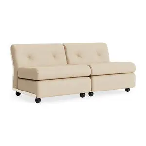 Hay - Amanta 2-personers cremefarvet beige skal - Cremebeige