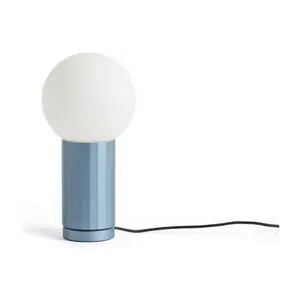 Hay - Tænd bordlampen - Anodiseret blå