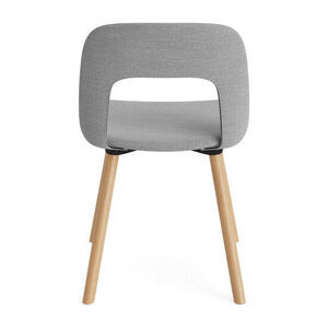 Hay - Layout Chair 124 Lakeret massiv eg 4-benet fod Standard glider
